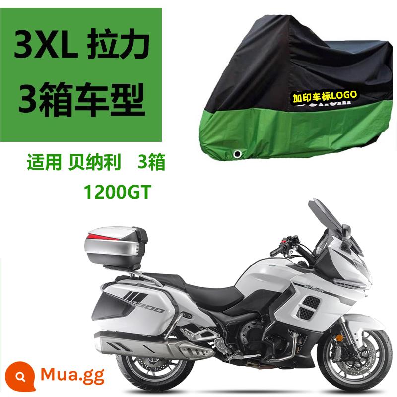 Thích hợp cho bao xe Huanglong 600 đầu máy Belini 502c bao xe Cub 250 chống mưa chống nắng 302s502x - Dây nâng cao Pirelli 3XL 1200GT