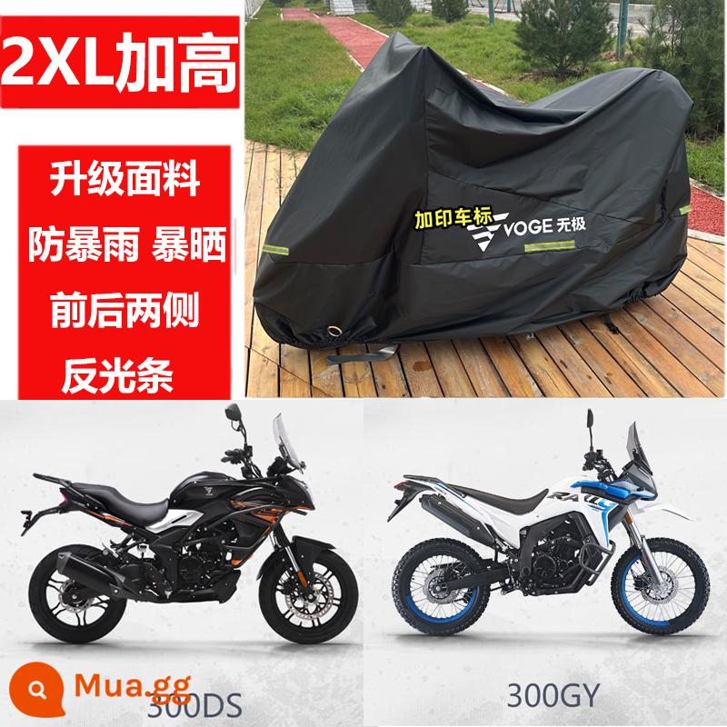 Thích hợp cho Loncin Promise 250rr xe bọc đầu máy xe che SR150GT chống nắng mưa 500ds xe đua 525 - Nâng cấp lên 2XL nâng cao 300DS