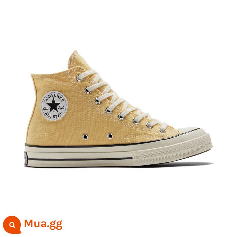 CONVERSE Converse official 1970S classic giày canvas nam nữ ống cao màu vàng phom A02757C - Màu vàng phô mai/A02757C