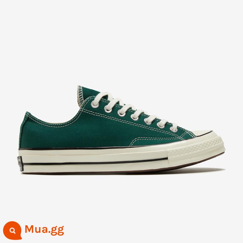 Giày CONVERSE Converse chính thức 1970S cổ điển vải canvas nam nữ thể thao xanh rừng 168513C - Xanh/168513C