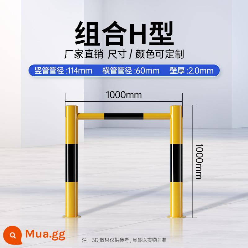 Khối xe bằng thép M -Shaped Fence Hàng rào U CALCISION RAILING SPOARN - Cặp đục lỗ liên hợp H loại 1m*1m