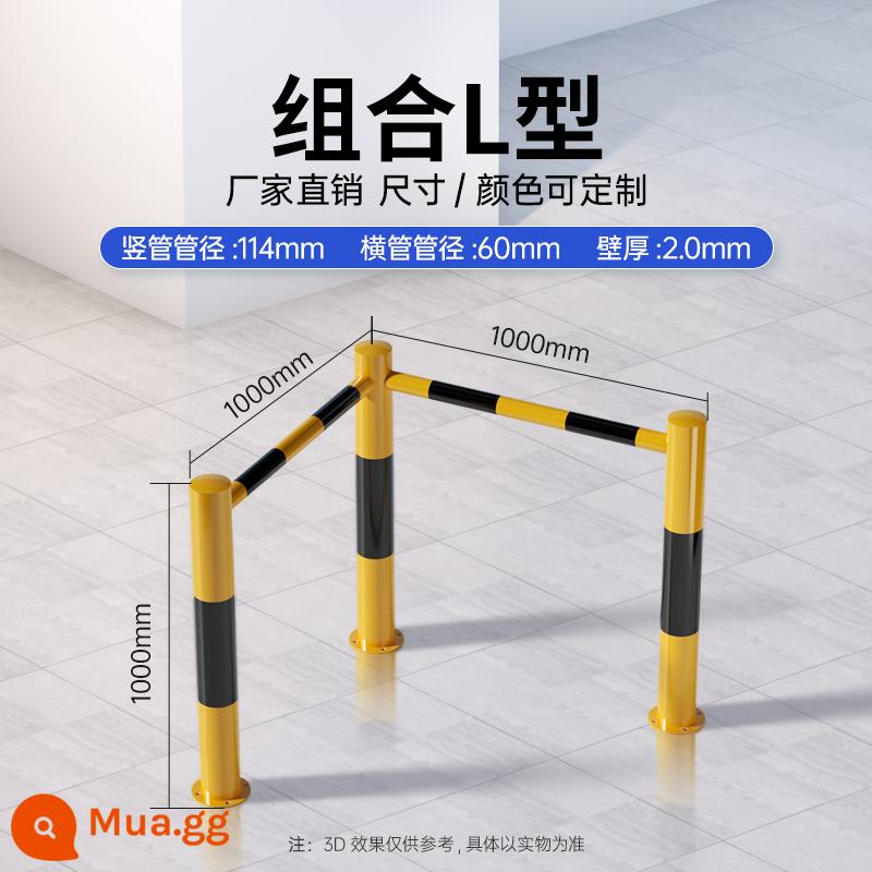 Khối xe bằng thép M -Shaped Fence Hàng rào U CALCISION RAILING SPOARN - Cặp đục lỗ hình chữ L 1m*1m