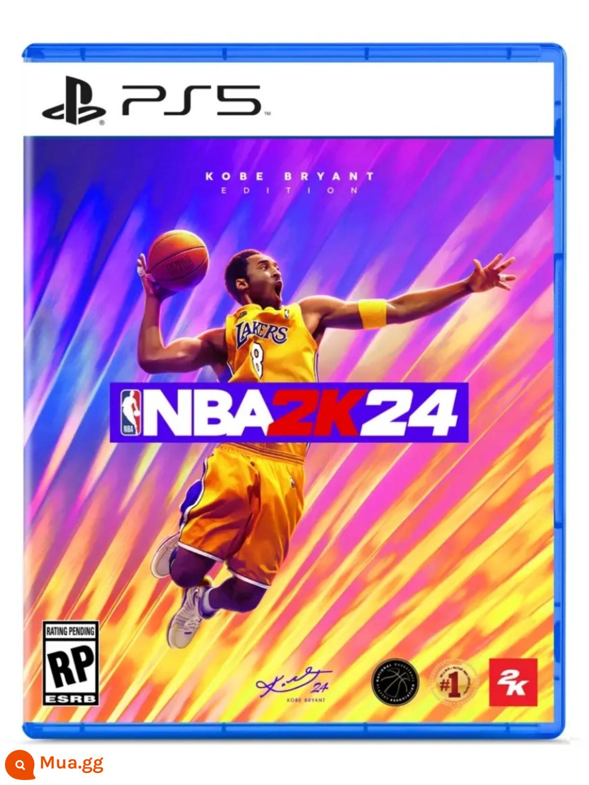 Trò chơi cũ Sony PS5 NBA2K24 Giải bóng rổ chuyên nghiệp Mỹ 2024 Kobe Bryant Điểm Trung Quốc - [Mới nguyên hộp] (Có hàng)