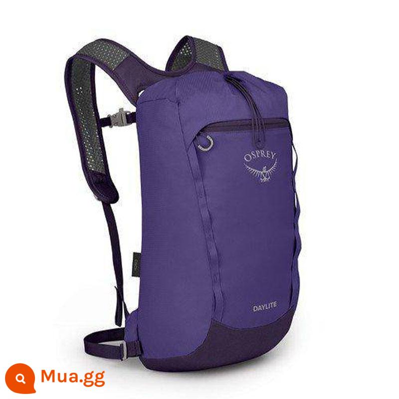 Osprey Kitty Hawk Spot Daylite Daylight 15L 13L Thành phố Đi bộ đường dài Ngoài trời Ba lô Túi máy tính Túi đeo vai - Tím 15L [tặng kèm áo mưa]