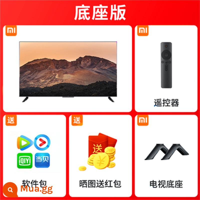 Millet TV 4A 60 inch 4K HD mạng thoại thông minh tại nhà LCD màn hình phẳng TV màu 55/65 - Phiên bản cơ sở: Điều khiển từ xa bằng giọng nói Xiaomi 4A 60 inch + 4K