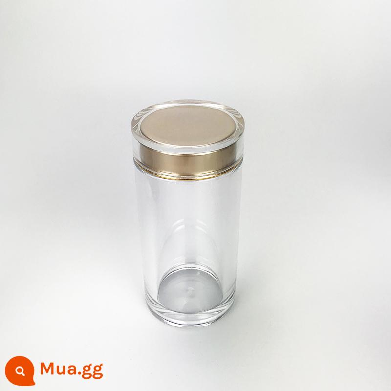 Bao bì hoa sanqi hoa sâm phương tây chai tinh thể trong suốt chai thuốc truyền thống Trung Quốc. - 60*130 dung tích 160ml