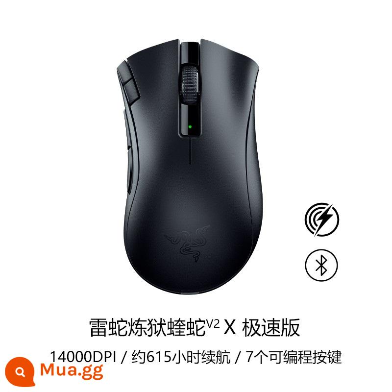 Razer Razer Purgatory Viper V2X Extreme Edition Chế độ kép Pin không dây Máy tính xách tay Chuột chơi game Bluetooth - Chuột không dây Viper V2 X Extreme Edition