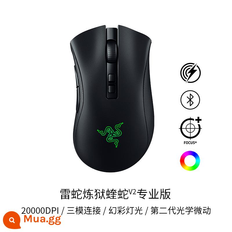 Razer Thunder Snake Purgatory Viper Tiêu Chuẩn V2 Phiên Bản Chuyên Nghiệp V3 Máy Tính Chơi Game USB Pikachu Chuột Chơi Game Có Dây - Phiên bản chuyên nghiệp Viper V2