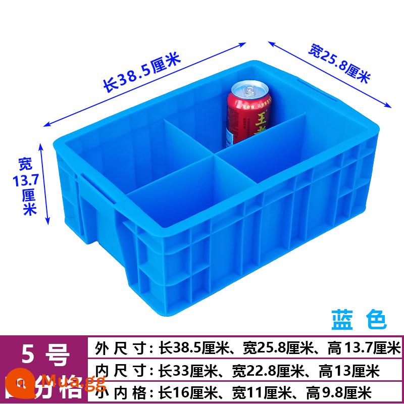 Ngăn lưu trữ bằng nhựa phân loại phụ kiện vít hộp nhiều lưới các bộ phận dày hộp thành phần công cụ doanh thu hộp phần cứng - Màu