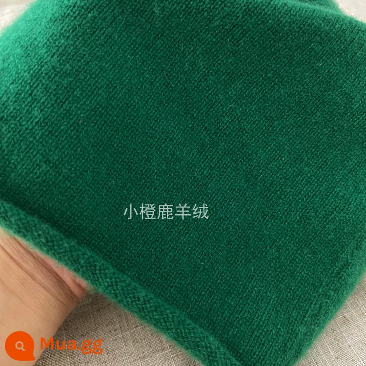 Consinee Mũ len cashmere nguyên chất 100% dành cho nam và nữ, viền dệt kim ấm áp, mũ lạnh, phong cách COS giản dị châu Âu và Mỹ - Phù Thủy Xanh