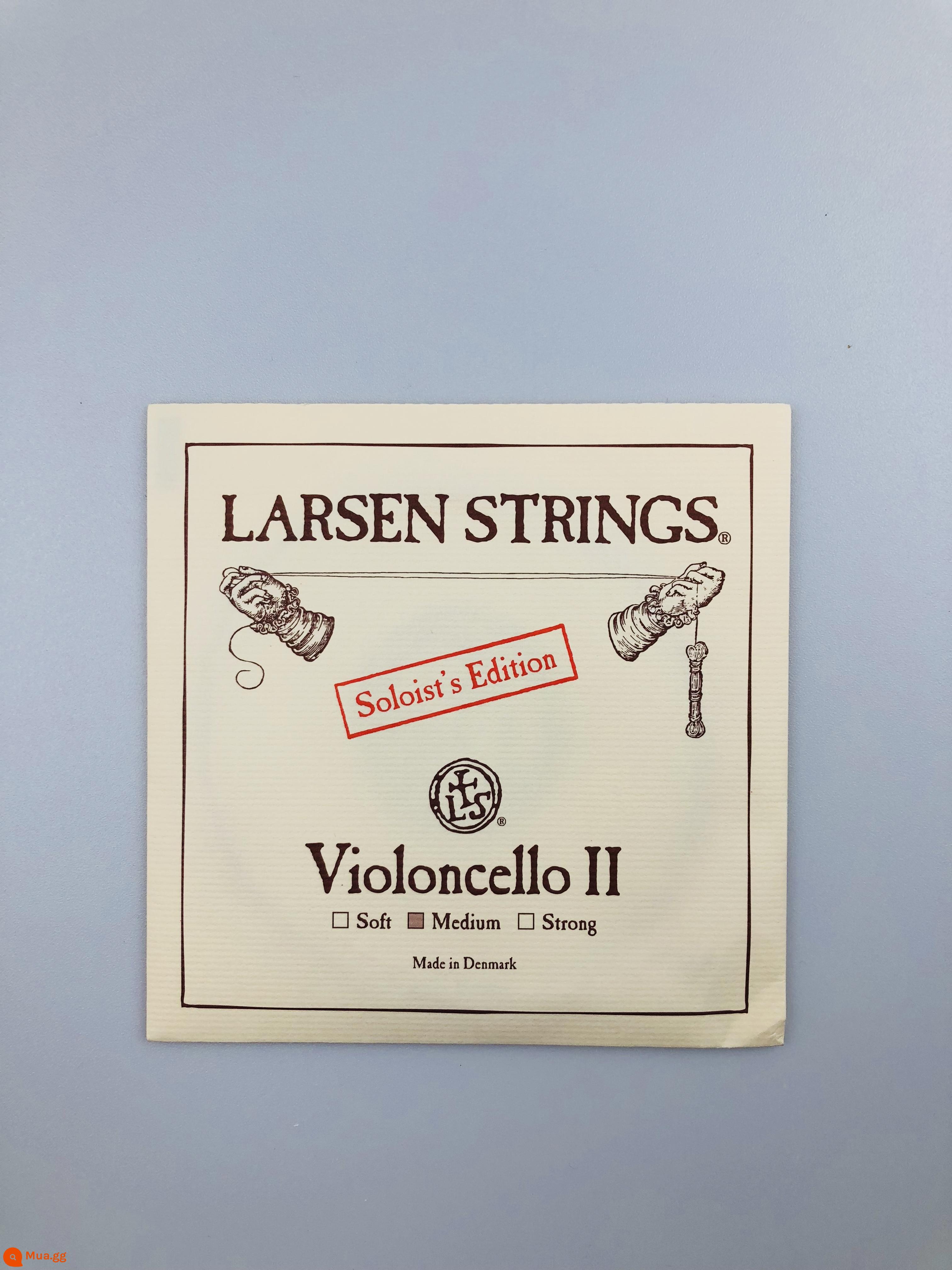 Larsen Larsen A/D String+Thomamatik Spirocore G/C Strine String String - Larsen solo dây D 2 dây