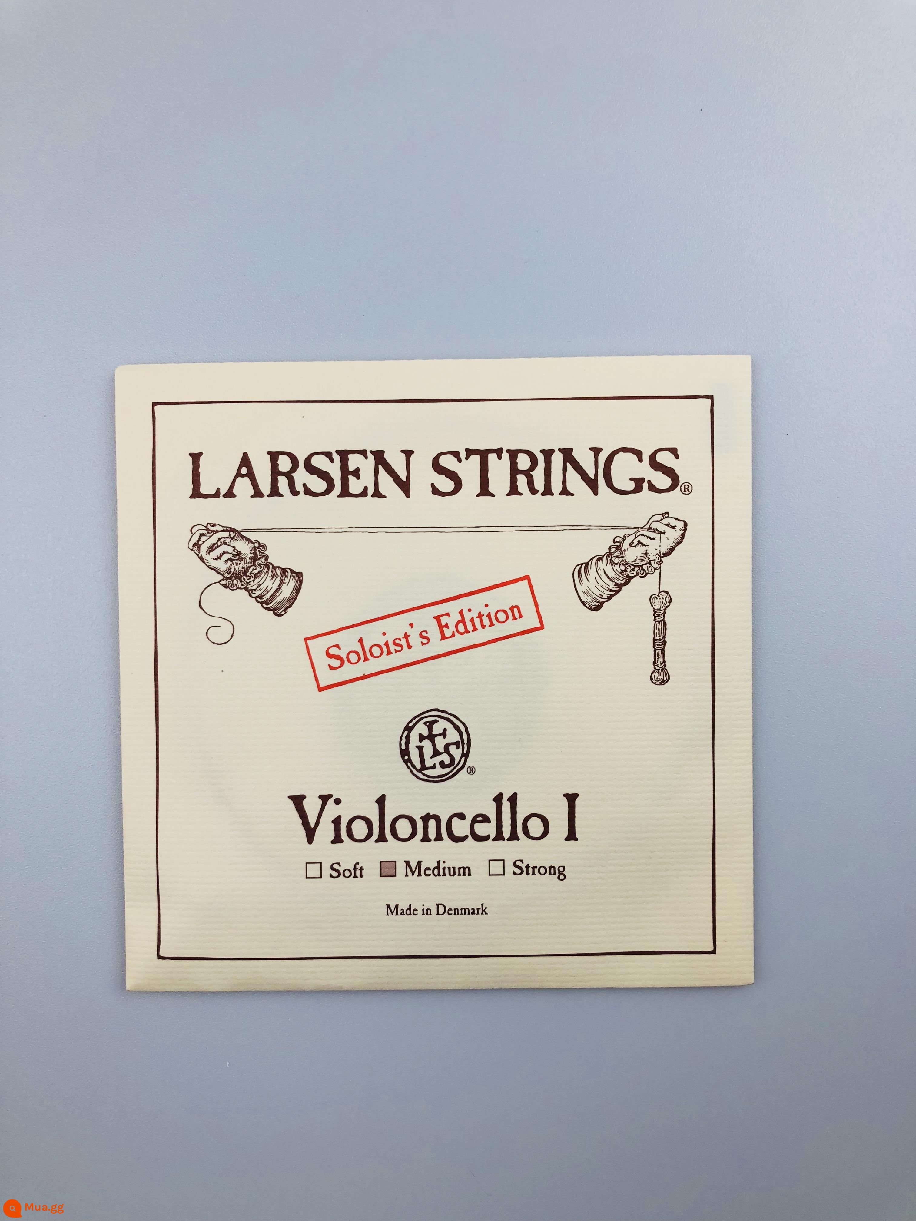 Larsen Larsen A/D String+Thomamatik Spirocore G/C Strine String String - Larsen solo dây A Dây 1