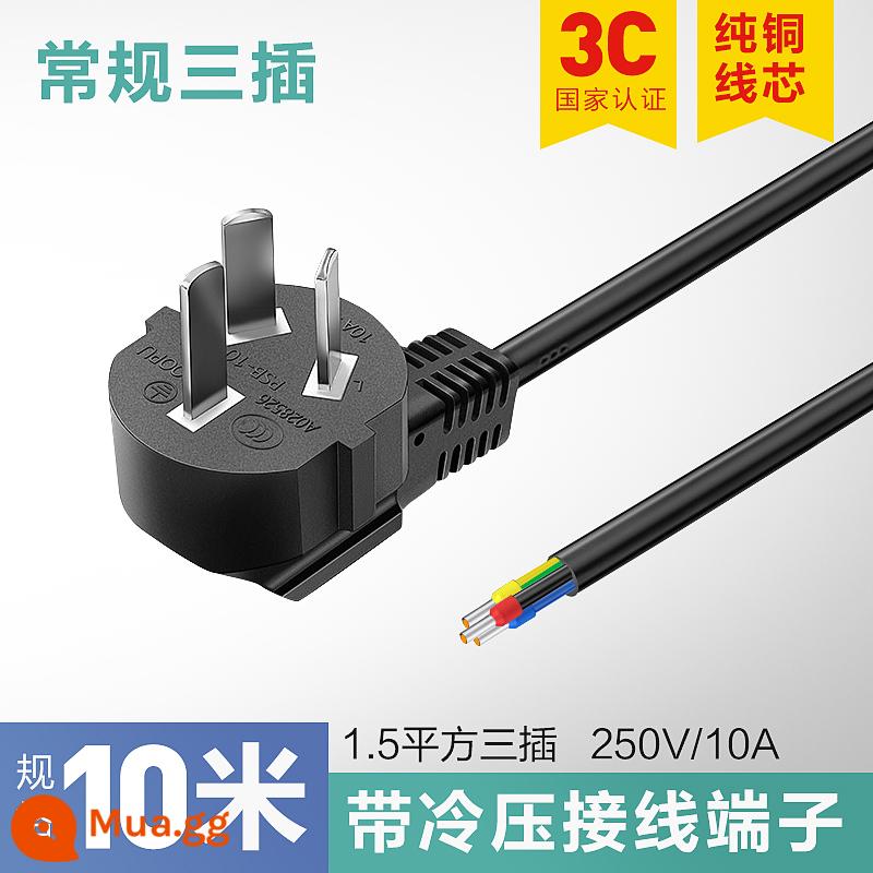 Ổ Cắm Chống Nước Ngoài Trời Chống Mưa 16A Nguồn Điện USB Cắm Bảng Bề Mặt Công Tắc Gắn Tường Ngoài Trời Cắm Hàng Dây Nối Dài hộp Sạc - [10 mét] 3 lõi*1,5