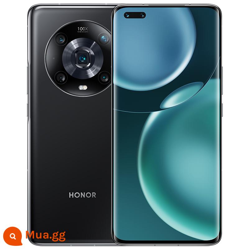 24 đợt gửi quà sang trọng HONOR/Honor Magic4pro Điện thoại di động 5G chính thức của cửa hàng flagship trang web chính thức sản phẩm chính hãng là điện thoại chơi game 3pro mới của Glory Magic4 - màu đen sáng