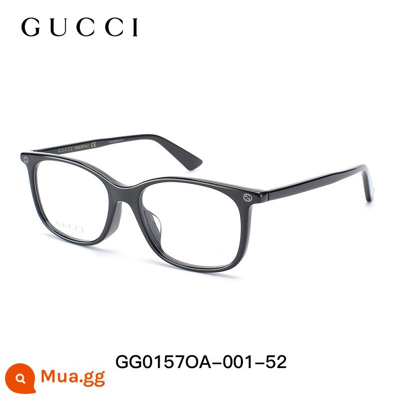 Gọng kính GUCCIGUCCI gọng kính hình con ong nhỏ gọng vuông gọng kính cận thị có thể trang bị tròng kính GG0157O - GG0157OA-001-52 (Ống kính chống ánh sáng xanh Zeiss Garui 1.59 miễn phí trong thời gian giới hạn)