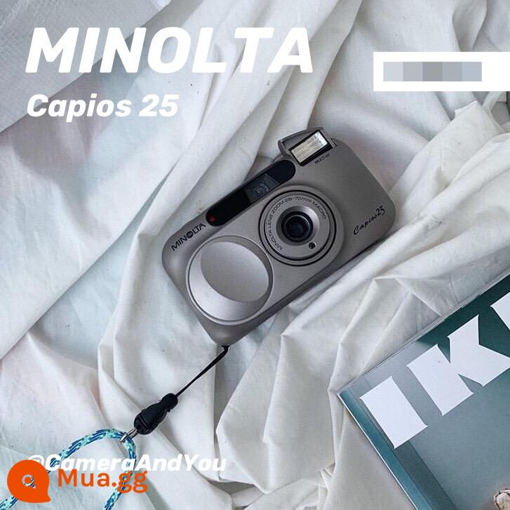 [Khuyến nghị đầu vào] Minolta Minolta capios 20 máy phim zoom 150 macro rộng - túi dây capios 25/93 mới