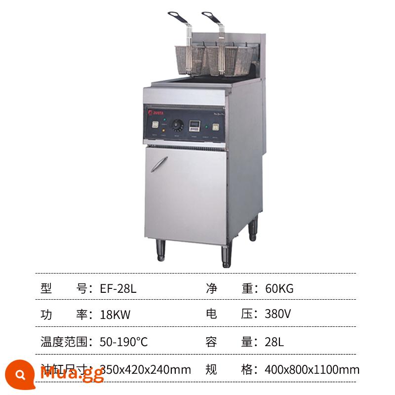 Nồi chiên điện đứng Justa EF-28L-2 nồi chiên đơn và đôi xi-lanh định thời gian công suất lớn công suất lớn thương mại JUSTA - EF-28L Tham khảo dịch vụ khách hàng để có mức giá bất ngờ