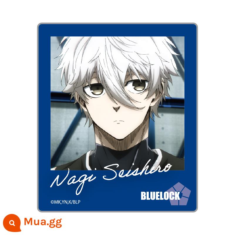 【Mô hình gấu】 Blue Prison Blue Lock Photo Real Card Wind Acrylic Tủ lạnh nam châm đuổi theo thiết bị ngoại vi - Seishiro Nagi