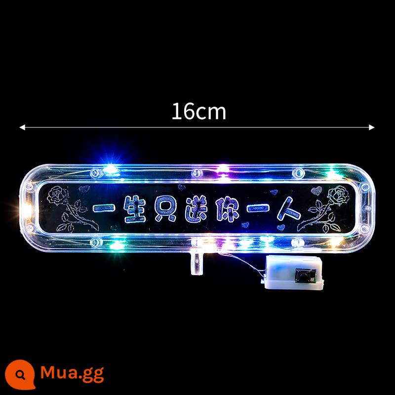 ĐÈN LED Dây Đồng Ánh Sáng Chuỗi Ánh Sáng Nút Pin Ánh Sáng Chuỗi Ánh Sáng Làm Bánh Trang Trí Sắp Xếp Sáng Tạo Trang Trí Bánh Hâm Nóng Ánh Sáng - Màu đỏ tím, dành riêng cho bạn, màu sắc