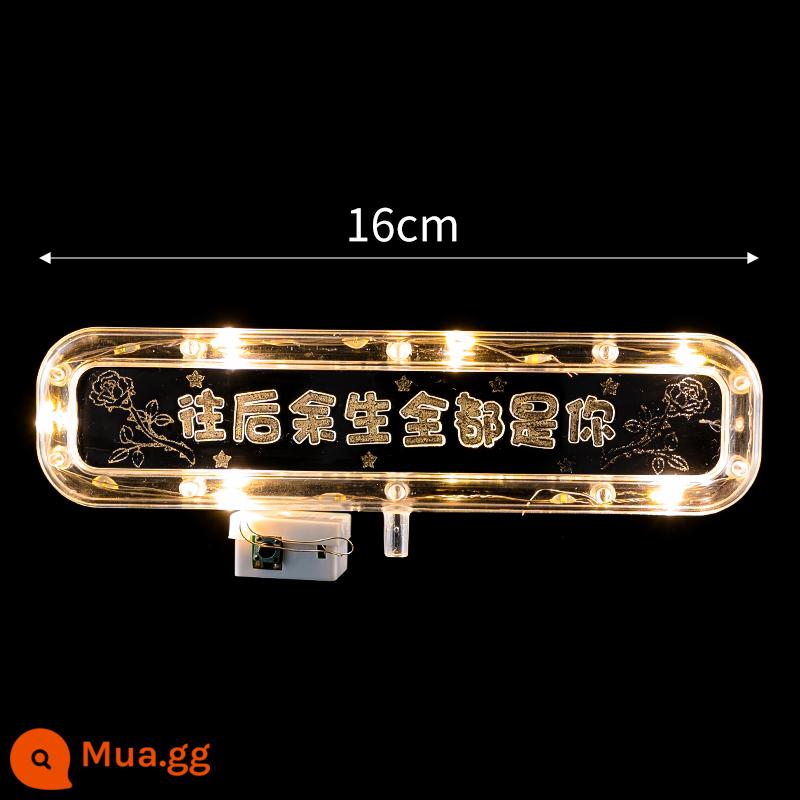 ĐÈN LED Dây Đồng Ánh Sáng Chuỗi Ánh Sáng Nút Pin Ánh Sáng Chuỗi Ánh Sáng Làm Bánh Trang Trí Sắp Xếp Sáng Tạo Trang Trí Bánh Hâm Nóng Ánh Sáng - màu tím phần còn lại của cuộc sống màu trắng ấm áp