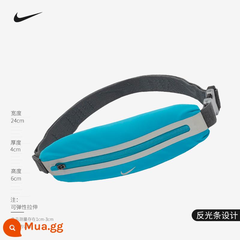 Nike Nike Sports Running Pocket Trọng lượng nhẹ Phụ kiện nam và nữ Key Change Túi nhỏ Túi điện thoại di động DR5199 - Đại dương xanh CV1116-449