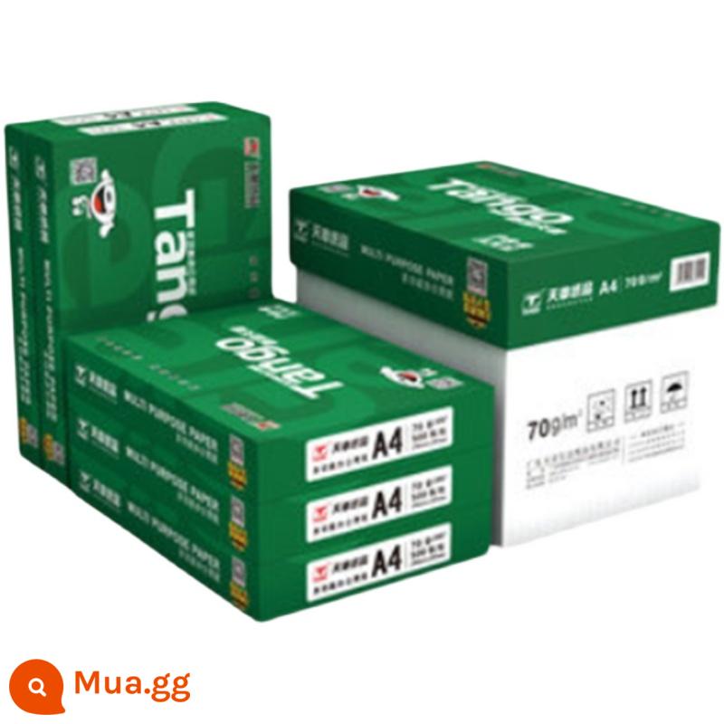 Bầu trời xanh mới chương A4 giấy in a5 giấy photocopy 70g giấy trắng 80g giấy photocopy giấy bột gỗ 5 gói full box - New Green Sky Chapter A4 70g 10 gói 5000 tờ