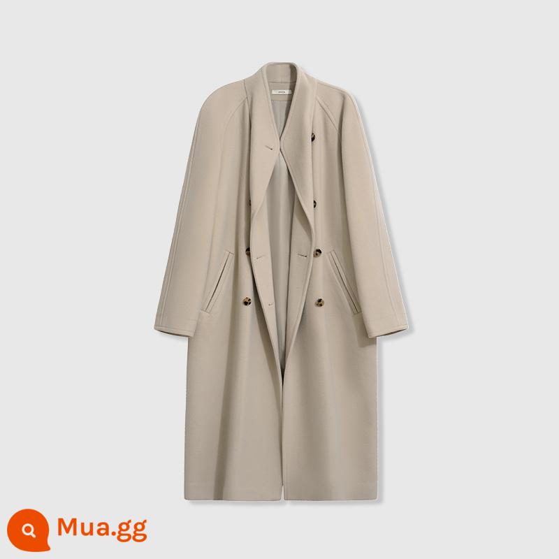 UNICA/Town Store B đánh bại VtgMaxm*ra Cổ Số 001 Sưu Tập Áo Khoác Len Cashmere Áo Khoác Nữ Thu Đông - [ Màu cát ]