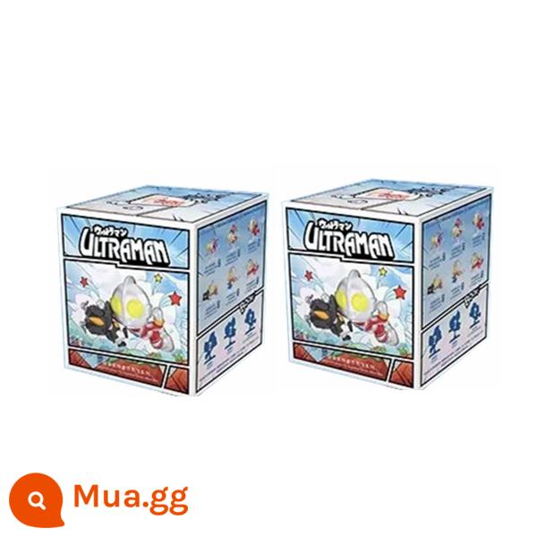 Mới Chính Hãng Cổ Điển Altman Thời Gian Hạnh Phúc Triều Chơi Mù Hộp Trẻ Em Sáng Tạo Trang Trí Mô Hình Siêu Nhân - Qi Qifei ngẫu nhiên 2