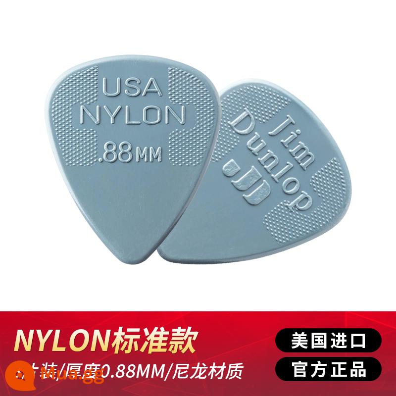 Gắp đàn Dunlop nhiều mảnh chính hãng Đàn guitar điện Dunlop gắp đàn lò xo chống trượt cao cấp nylon gắp ngón tay cái - 0,88mm * 3 miếng