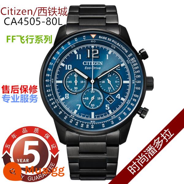 Đồng hồ nam dòng máy bay CitizenCITIZENFF Huang Jingyu CA4500-16X/32A/24H - CA4505-80L giao hàng trong vài giây. Bảo hành chung 1 năm trên toàn quốc + bảo hành miễn phí 6 năm. Tặng dây đeo bằng da.