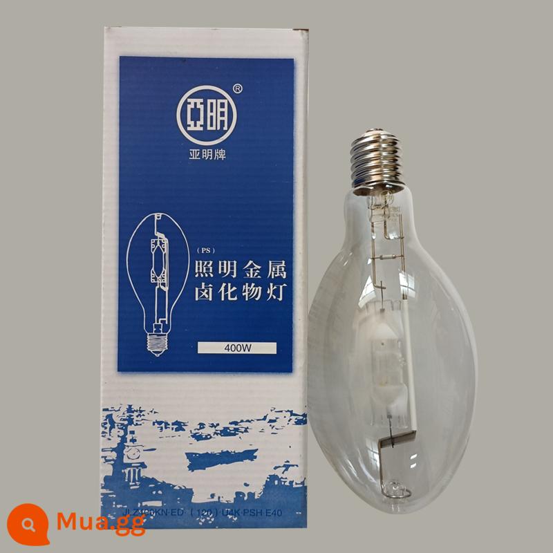 Bóng đèn halogen kim loại Yamin JLZ70W150W250W400W Đèn halogen kim loại hai đầu bóng đèn ống thẳng đèn natri - Loại bóng đèn hiệu suất ánh sáng cao 400W (ánh sáng trắng E40)