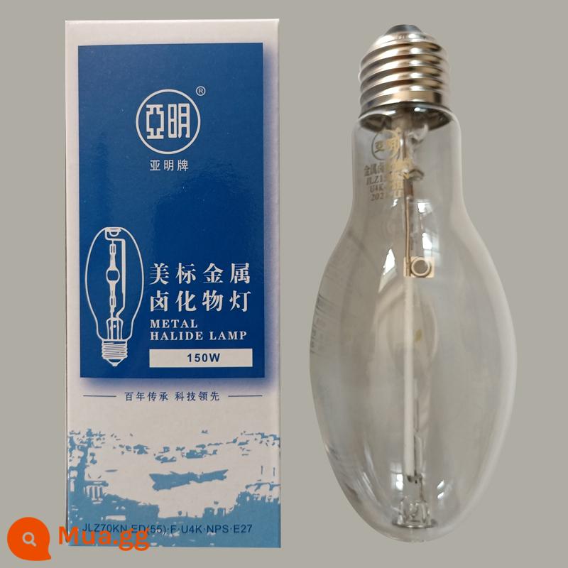 Bóng đèn halogen kim loại Yamin JLZ70W150W250W400W Đèn halogen kim loại hai đầu bóng đèn ống thẳng đèn natri - Loại bóng đèn hiệu suất ánh sáng cao 150W (ánh sáng trắng E27)