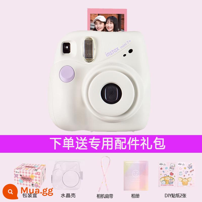 Máy ảnh Fuji Polaroid mini11 gói 2 kèm giấy ảnh cho học sinh nam nữ giá rẻ máy ảnh nâng cấp 9/7+ - mini7+ bao gồm gói quà tặng