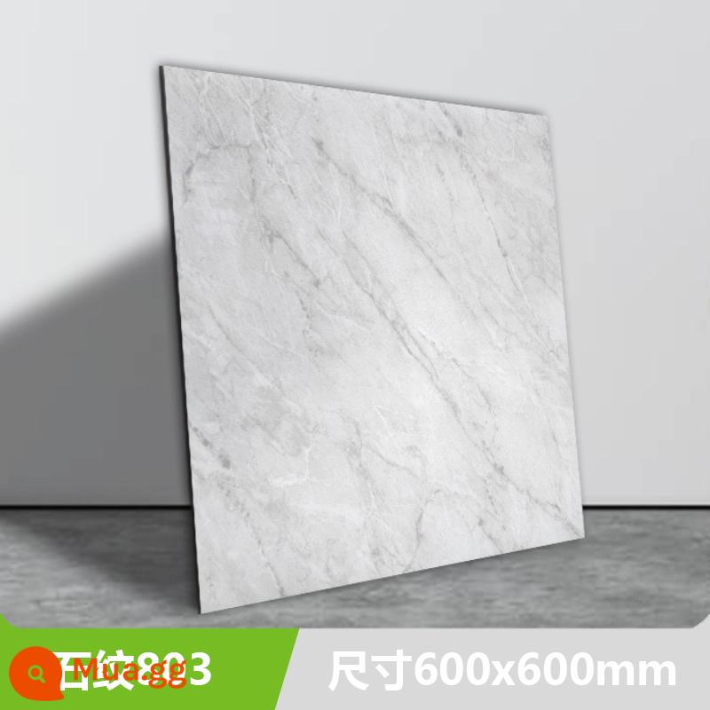 800x800 kích thước lớn sàn dán tự dính sàn PVC sàn da xi măng dán sàn dày chịu mài mòn tầng - Mẫu đá 803 5m2/cái