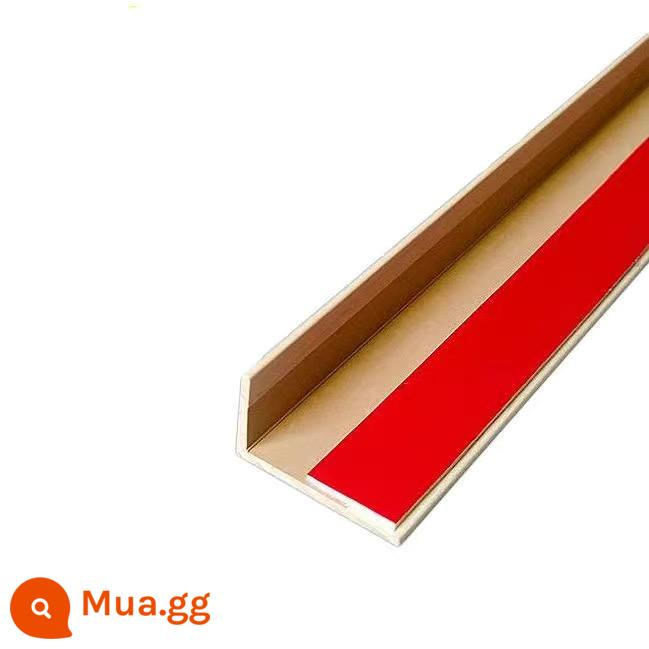 Sàn gỗ PVC tự dính Dải cạnh góc vuông Đường trang trí ngưỡng ngưỡng dải bao cạnh Dải áp lực hình chữ L Dải bảo vệ chống va chạm 7 chữ Dải cạnh - [Có keo] Góc vuông 10mmX20mm (ghi chú màu sắc khi đặt hàng)