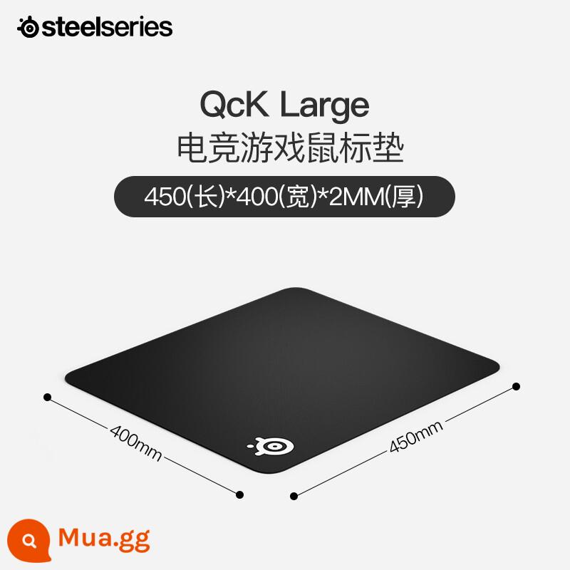 steelseries Serui qck series điện cạnh tranh game pad chuột chuyên nghiệp bề mặt nhẵn bề mặt mịn bề mặt khóa cạnh dày - QCK L 450*400*2mm