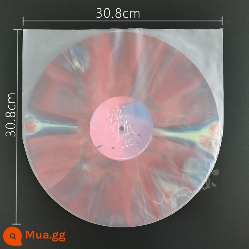 50 miếng 12 inch vinyl bảo vệ màng bên trong, không ghi tĩnh điện bên trong túi, dày 8 dây chống tĩnh điện túi bảo vệ, miễn phí vận chuyển - 50 miếng nội mạc tử cung bán cong 12 inch