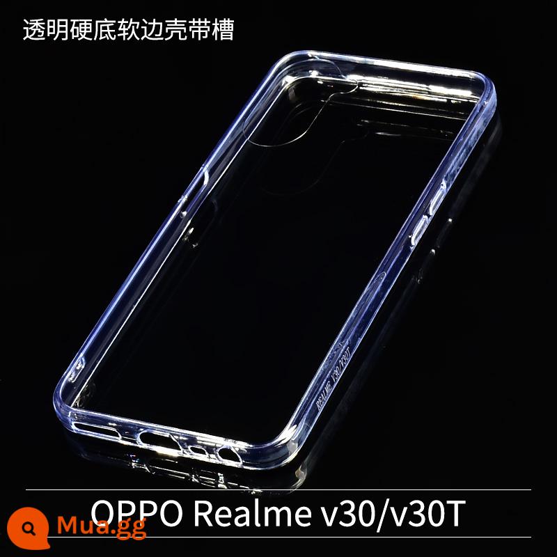 Rongtai DIY Thủ Công Keo Pha Lê Rãnh Điện Thoại Di Động Vỏ Bảo Vệ Kem Keo Epoxy Apple Xiaomi OPPO VIVO Huawei - OPPO Realme v30/v30T