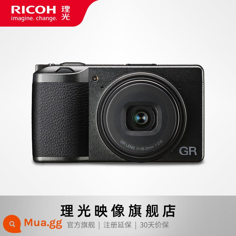 Máy ảnh kỹ thuật số Ricoh/Ricoh GRIII/GR3 máy ảnh nhỏ HD dành cho sinh viên nâng cấp GR2 - đen