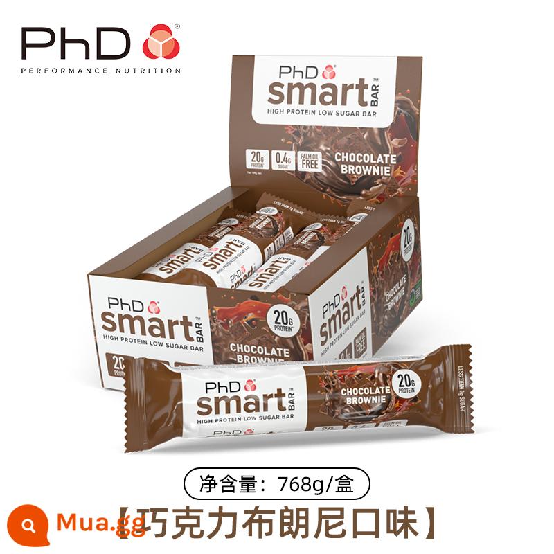 Tiến Sĩ Protein Thanh Mini Thông Minh Di Động Bao Bì Thể Dục Đầy Đủ Bữa Ăn Thanh Thay Thế Thanh Năng Lượng Lượng Calo Thấp 0 Chất Béo Bữa Ăn Thay Thế - Chocolate Brownie [Hương vị mới ra mắt]