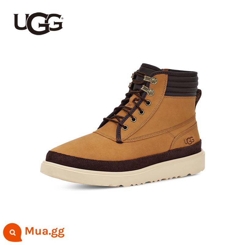 UGG2022 mùa thu đông mới giày bốt cổ điển nam phẳng thoải mái buộc dây thể thao thường ngày chống thấm nước 1130729 - WHST | Lúa mì/Cà phê