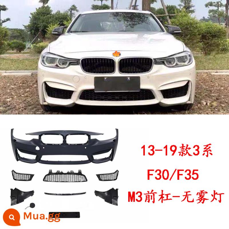 Thích hợp cho XE BMW M3 Vòm M Bộ 3 Series sửa đổi M3 vòm lớn phía trước cản trước F30/F35 ba dòng - Cản trước M3 (an1:1) thu cước