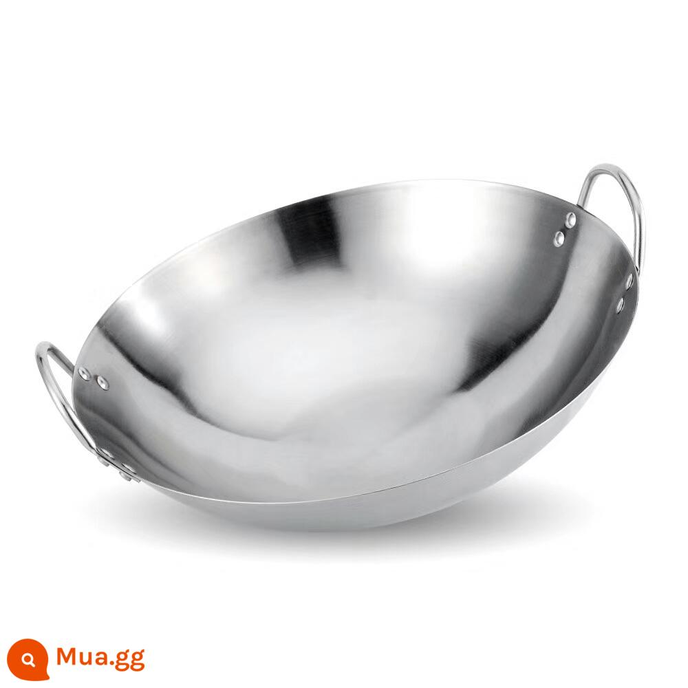 Đường kính nồi sắt dày 45cm Double -ar Frying Pot 40cm Stir -fry 36cm Tay cầm đơn - Nồi sắt 2 tai 50cm (chỉ dùng cho bếp từ)