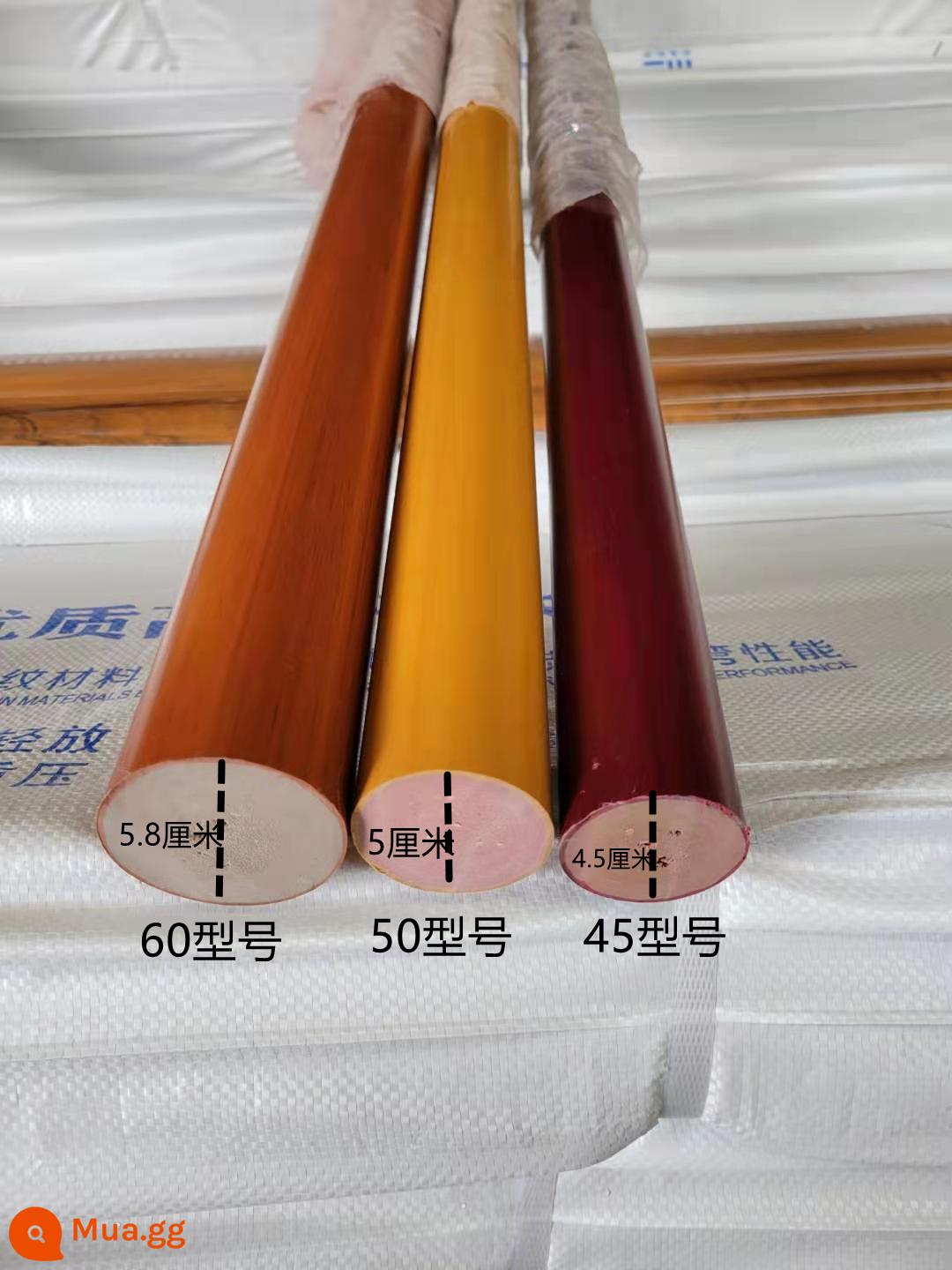 Moson PVC tay tay bắt chước gỗ hạt polymer Epoxy Epoxy Renin cầu thang chống lại các nhà sản xuất tay vịn - Model 60 (1 mét)