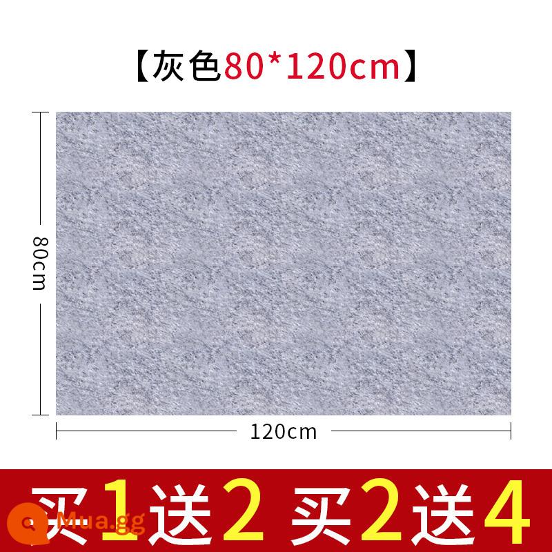 Nỉ nỉ dày thư pháp và cọ vẽ thực hành thư pháp len nỉ đặc biệt viết cọ viết pad nỉ sách vải tranh vải nỉ thư pháp đồ dùng trải bàn học tứ quý tranh trung quốc nỉ pad tranh vải nỉ - Màu xám dày 5 mm [80 * 120cm]