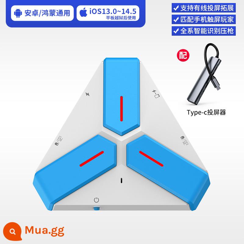 Jiaying War Shadow Throne Điện thoại di động Máy tính bảng Phím chuột Bộ chuyển đổi Trò chơi di động Ăn gà Thiết bị bên ngoài Bàn phím Chuột Android Apple - Máy chiếu màn hình War Shadow+Type-c