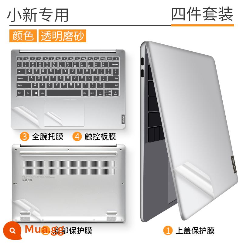 Thích hợp cho 2021 Lenovo pro14 Xiaoxin Air13 miếng dán 15 máy tính xách tay 13 máy tính cộng với phim 13,3 inch 15,6 bộ bảo vệ vỏ chuyên nghiệp đầy đủ 16 phụ kiện v340 đồng màu 15iil phim - Bộ bốn mảnh mờ trong suốt [thu thập và nhận một bộ miễn phí]