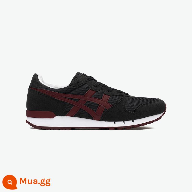 Onitsuka Tiger Ghosta Tiger chính thức Alvarado nam và giày chạy bộ retro Giày thể thao retro 1183A507 - đen