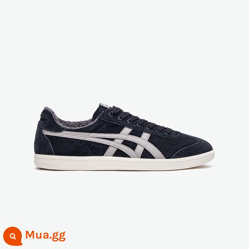 [Sản phẩm mới] Onitsuka Tiger Ghost Tiger TOKUTEN mùa thu và mùa đông cộng với giày huấn luyện đạo đức retro nhung 1183C088 - đen