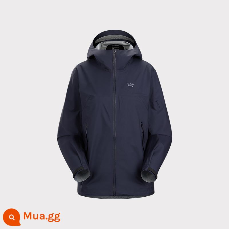 Áo khoác nữ chống nước ARC'TERYX BETA GORE-TEX - ĐEN SAPPHIRE/xanh đen